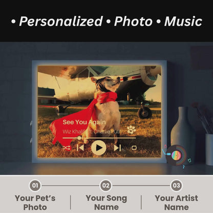 Personalized Dog Memorial Frame – Personalized Tribute – Horizontal